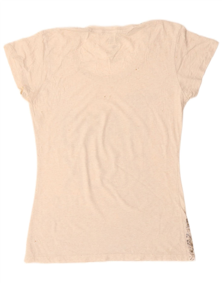 HARD ROCK CAFE T-shirt graphique London pour fille 15-16 ans XL Blanc cassé