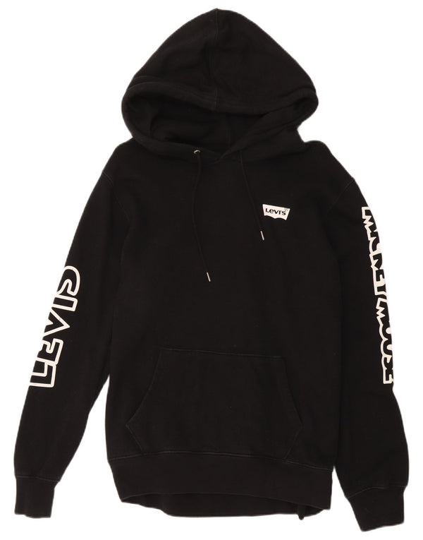 Levi's Pull à Capuche Mickey Mouse Graphic Homme Noir Large Coton