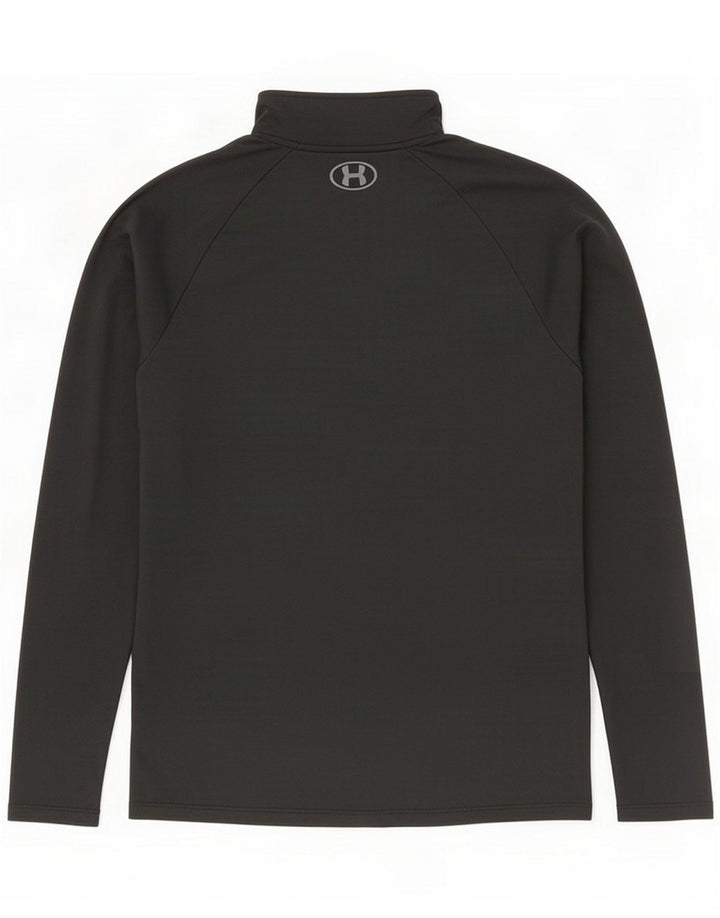 Under Armour Haut de survêtement à col zippé pour homme Polyester noir moyen