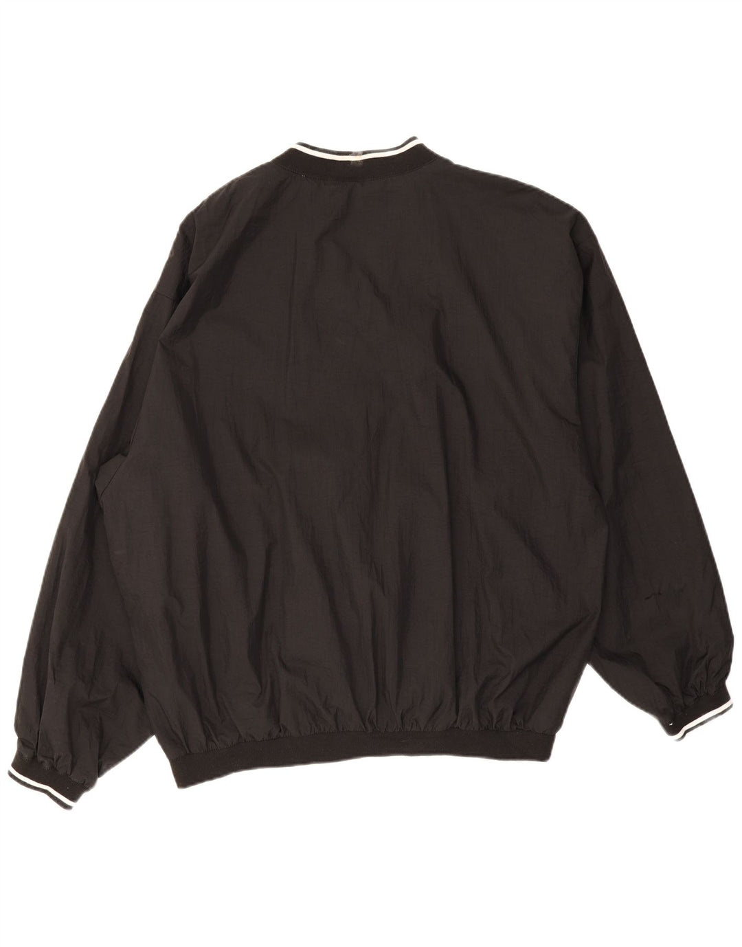 Reebok Haut de Survêtement Pullover Homme Noir Nylon XL