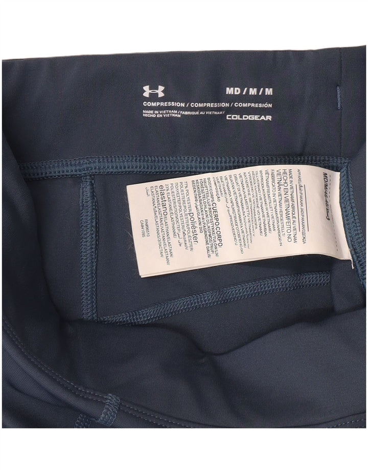 Under Armour Legging de compression graphique pour femme UK 12 Bleu moyen Sports