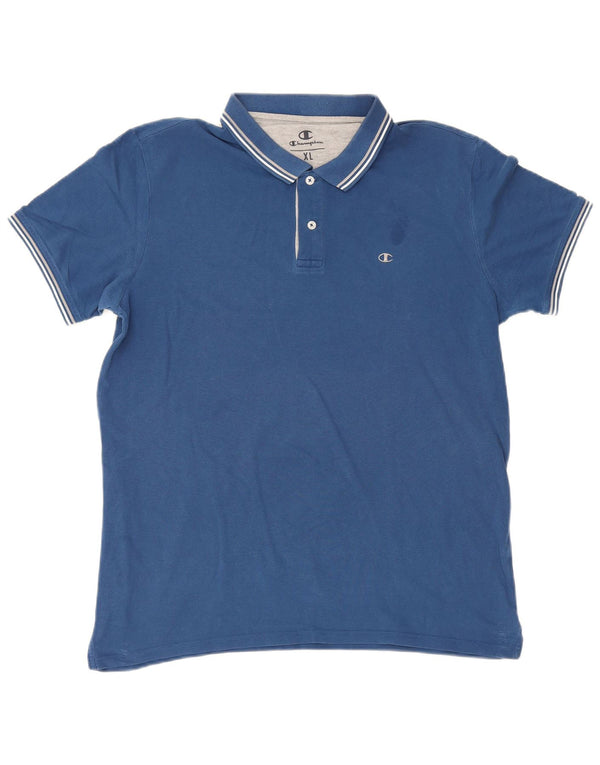 Champion Polo Homme XL Bleu