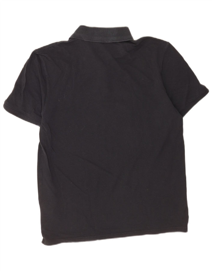 HUGO BOSS Polo Homme Noir Moyen Coton