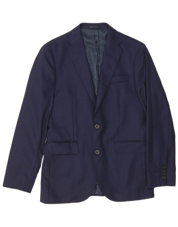 John Lewis Veste blazer coupe classique à 2 boutons pour homme UK 38 Bleu marine moyen