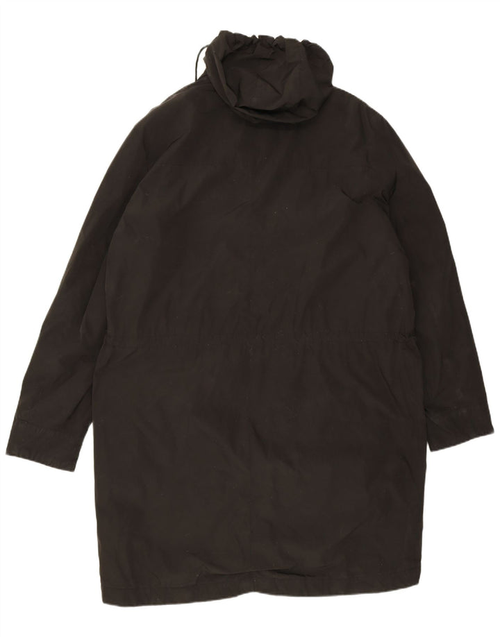 Calvin Klein Manteau coupe-vent à capuche pour homme IT 54 2XL Noir Polyester