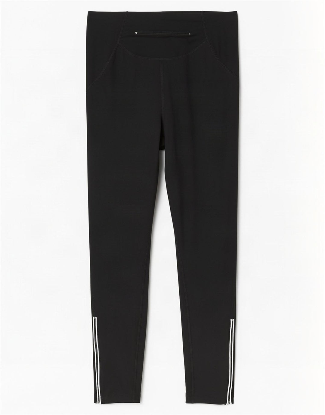 Nike Leggings Femme UK 10/12 Polyester Noir Moyen