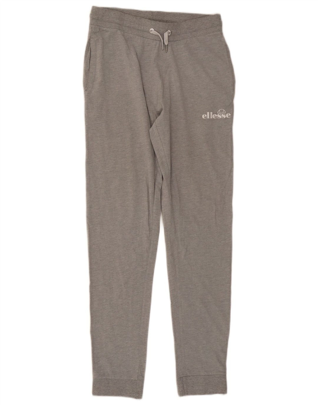 Ellesse Pantalon De Survêtement Joggers Gris Moyen Coton Femme