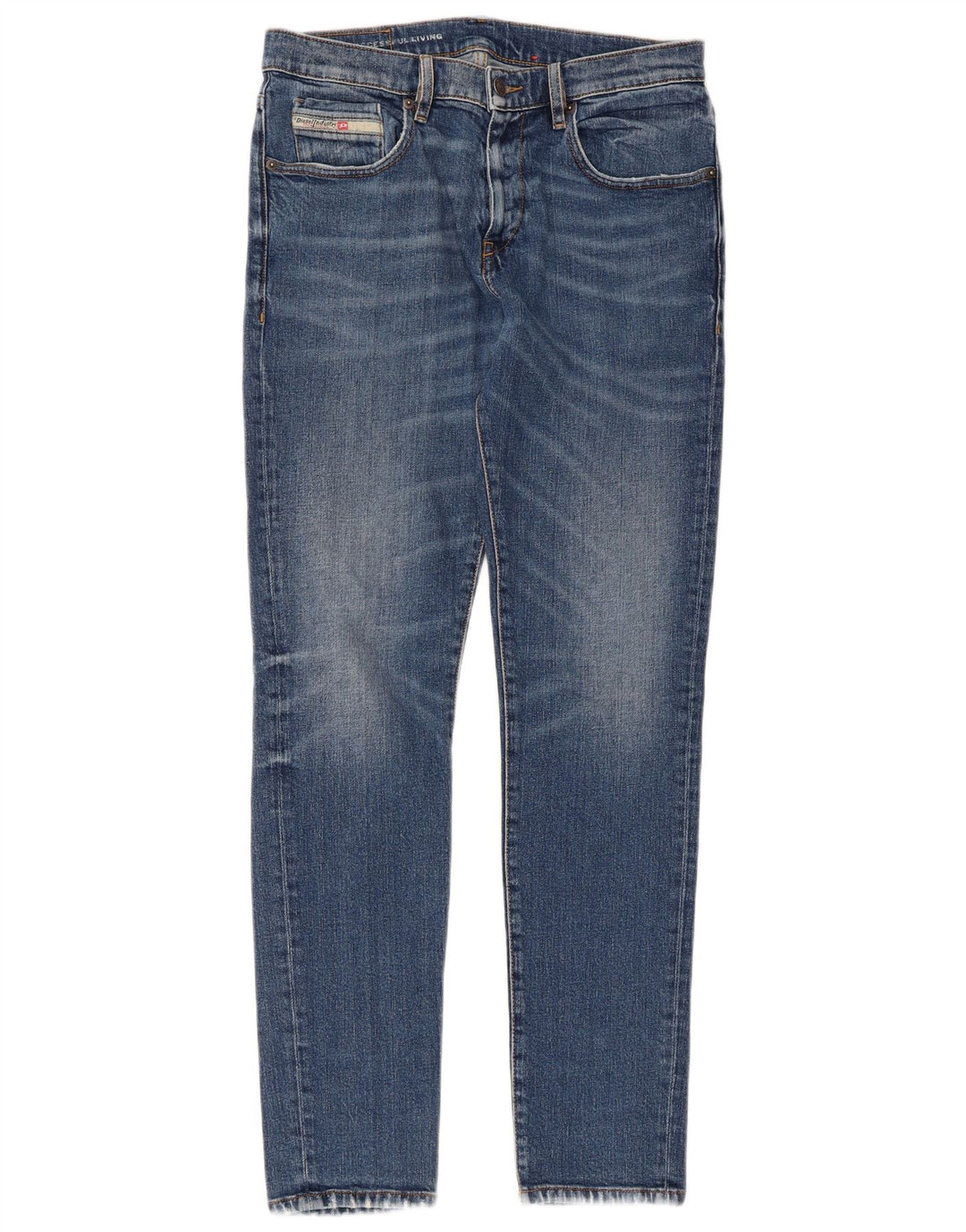 Jean Slim Femme Diesel W32 L30 Bleu Coton