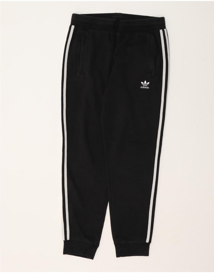 Adidas Pantalon de survêtement pour homme en coton noir moyen
