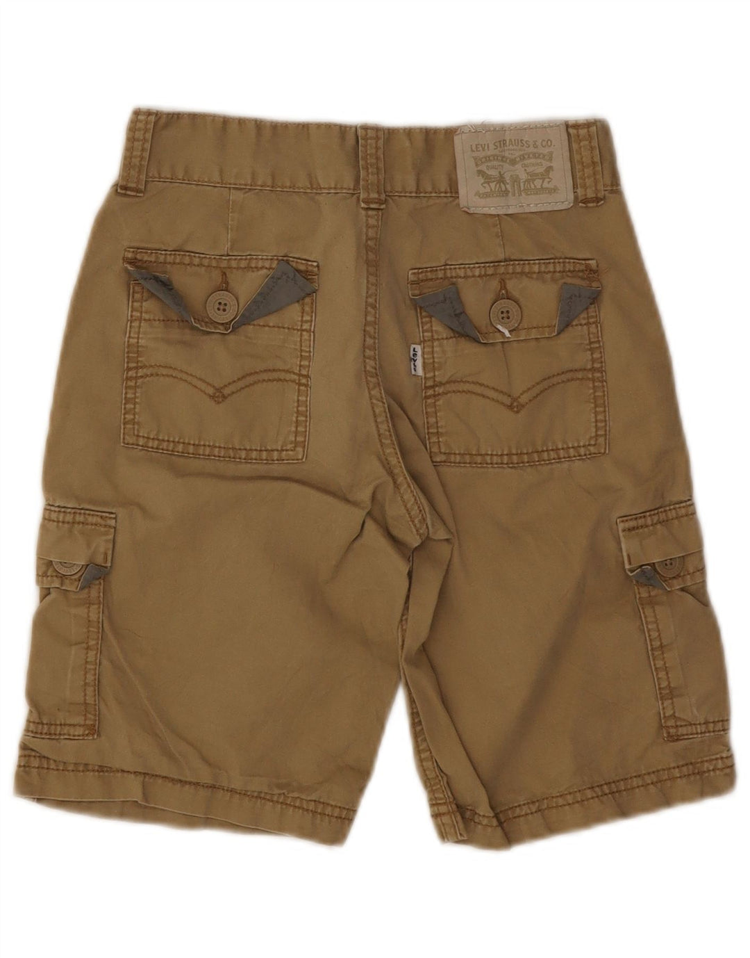 Levi's Short Cargo Garçon 7-8 Ans W24 Coton Beige