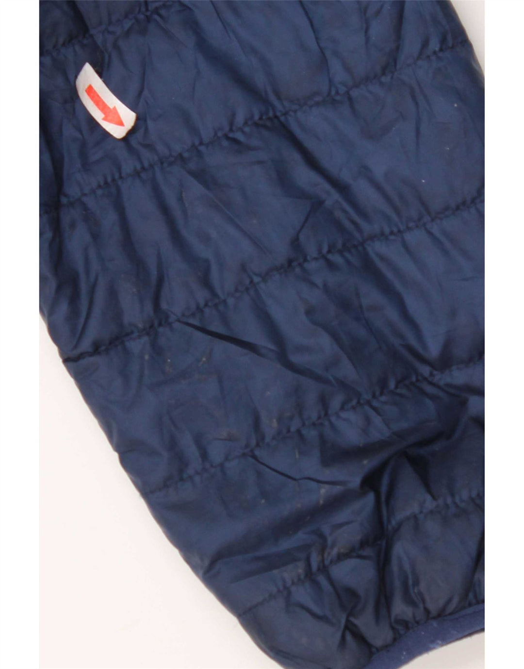 Umbro Veste matelassée à capuche pour homme UK 40 Large Bleu marine Polyester