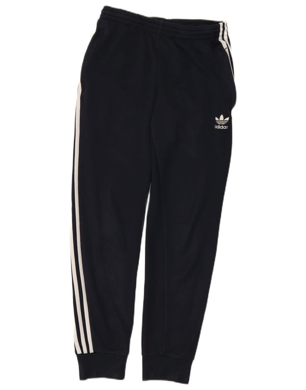 Adidas Pantalon de survêtement pour homme Pantalon de jogging Petit Bleu marine Polyester
