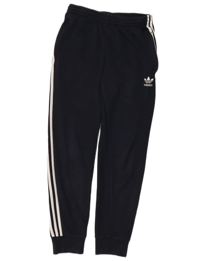 Adidas Pantalon de survêtement pour homme Pantalon de jogging Petit Bleu marine Polyester