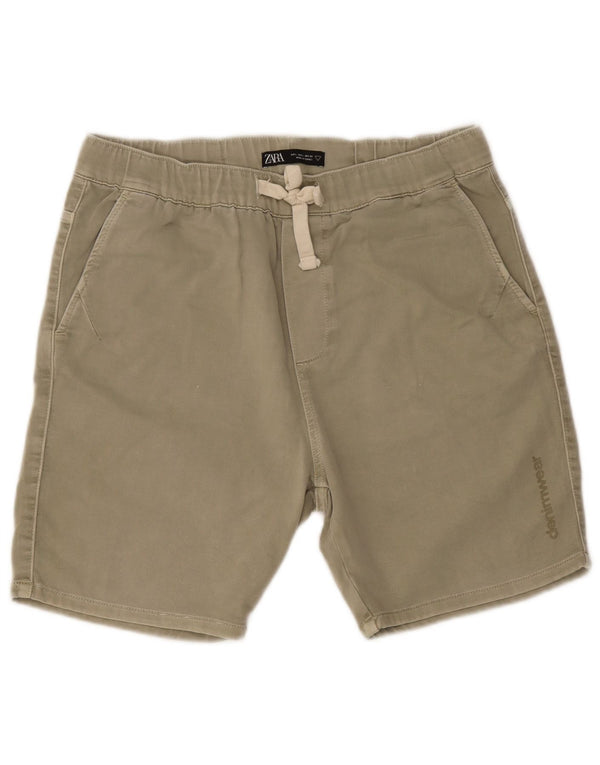 Zara Short Chino Homme Large W32 Kaki