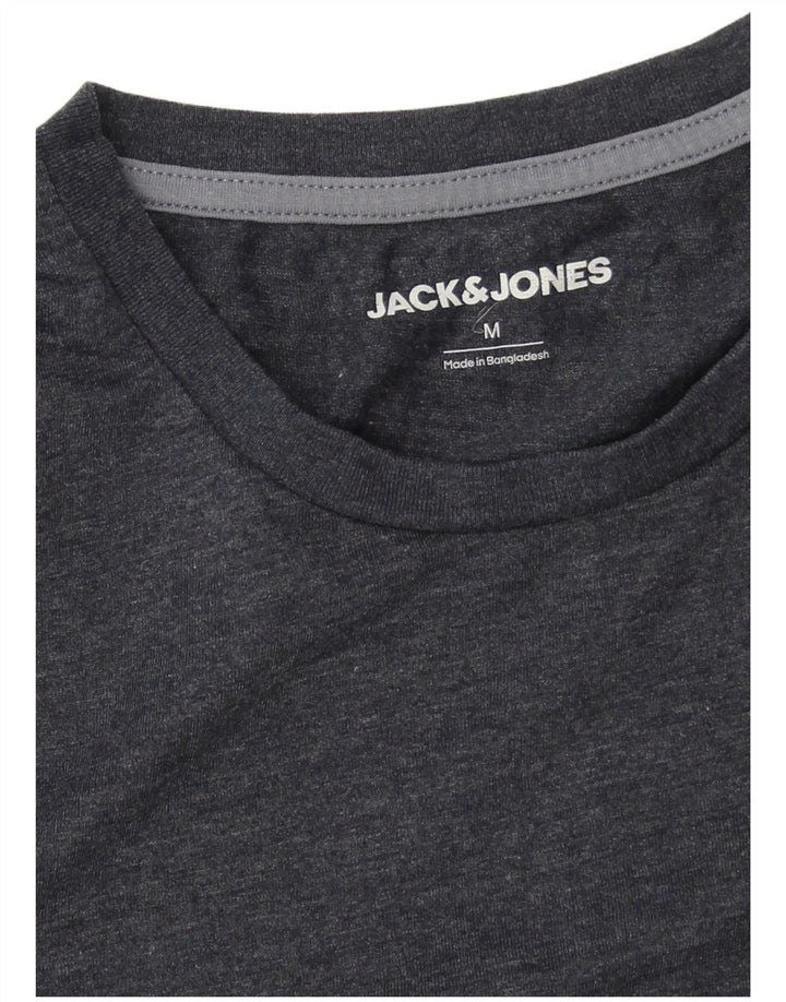 Jack & Jones T-Shirt Homme Bleu Marine Moyen Coton