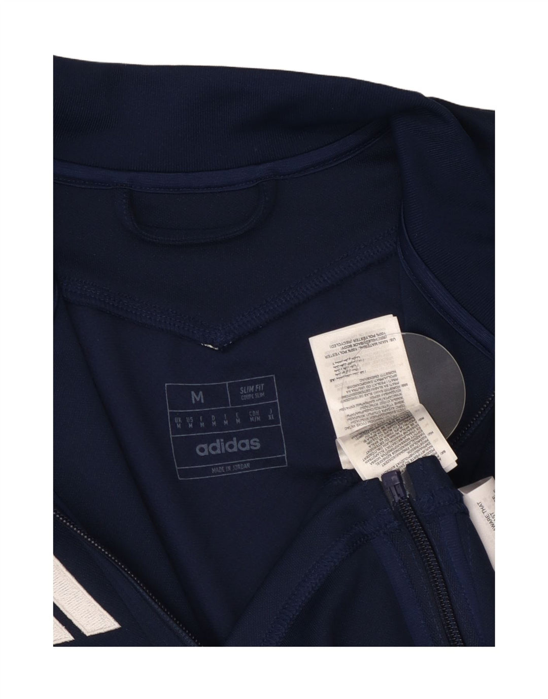 Adidas Veste de Survêtement Aeroready Slim Fit Homme Bleu Marine Moyen