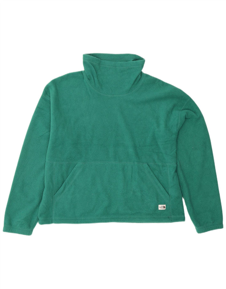 THE NORTH FACE Pull polaire pour femme UK 14 Vert moyen Polyester