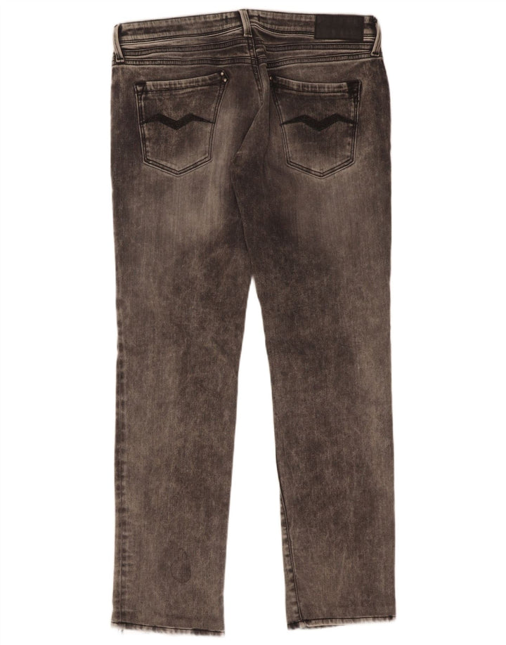 Replay Jean Slim Jodey Femme W29 L29 Gris Coton