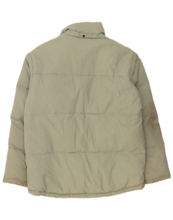 Fila Veste matelassée homme UK 36 Small Vert Polyamide