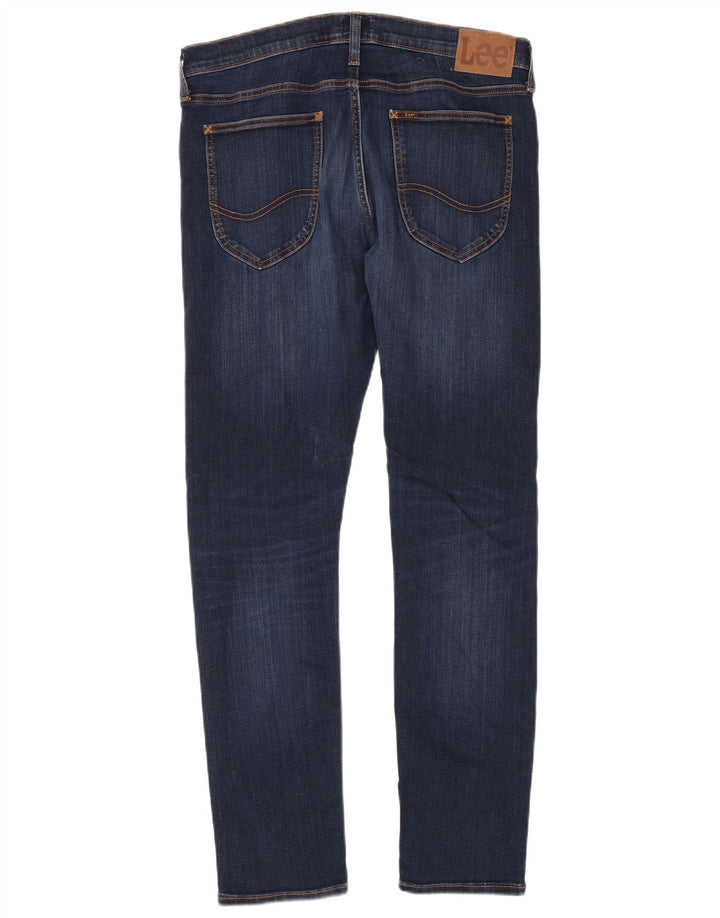 Lee Jean Slim Luke Homme W34 L32 Bleu Marine Coton