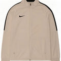 Veste de survêtement Nike Dri Fit pour homme, polyester color block, blanc moyen