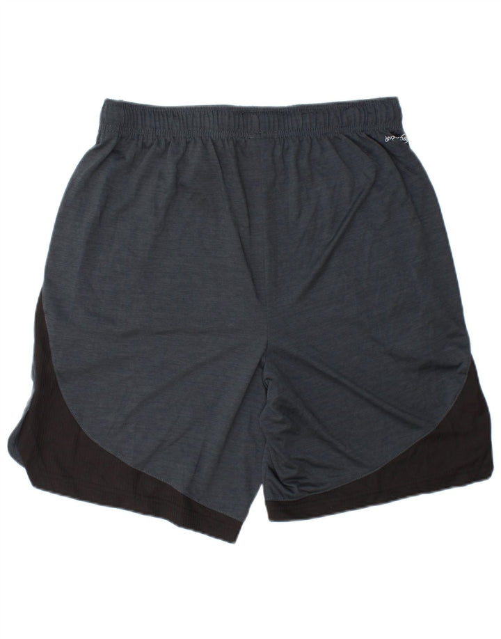 RUSSELL ATHLETIC Short de Sport Dri-Power Homme Gris Moyen Colorblock