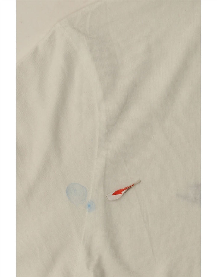 Nike T-Shirt Homme Petit Blanc Coton