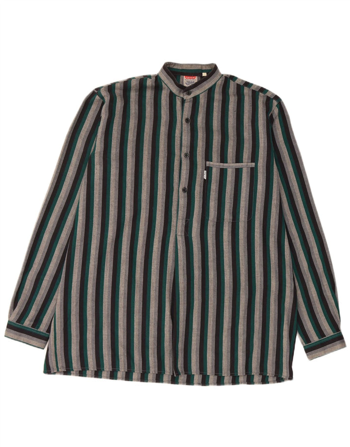 Levi's Chemise pull homme taille 40 polyester rayé multicolore moyen