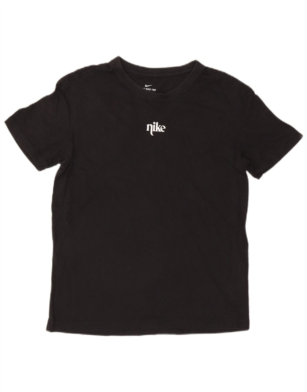 Nike T-shirt graphique pour homme en coton noir Taille S