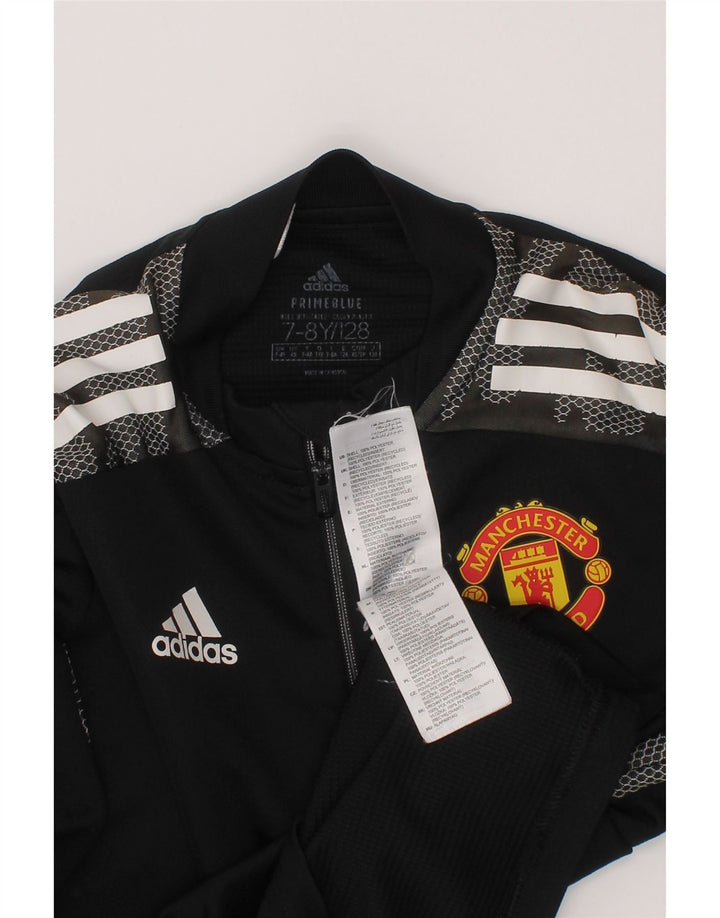 Adidas Haut de survêtement graphique pour garçon 7-8 ans Noir