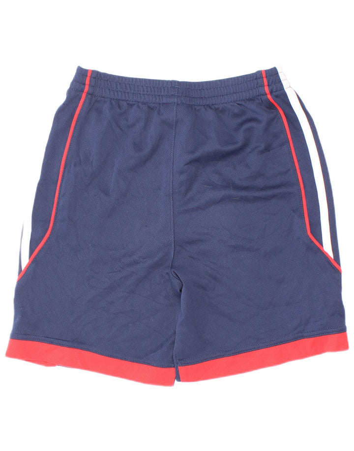 Adidas Short de Sport Garçon 5-6 Ans Bleu Marine Colorblock Polyester
