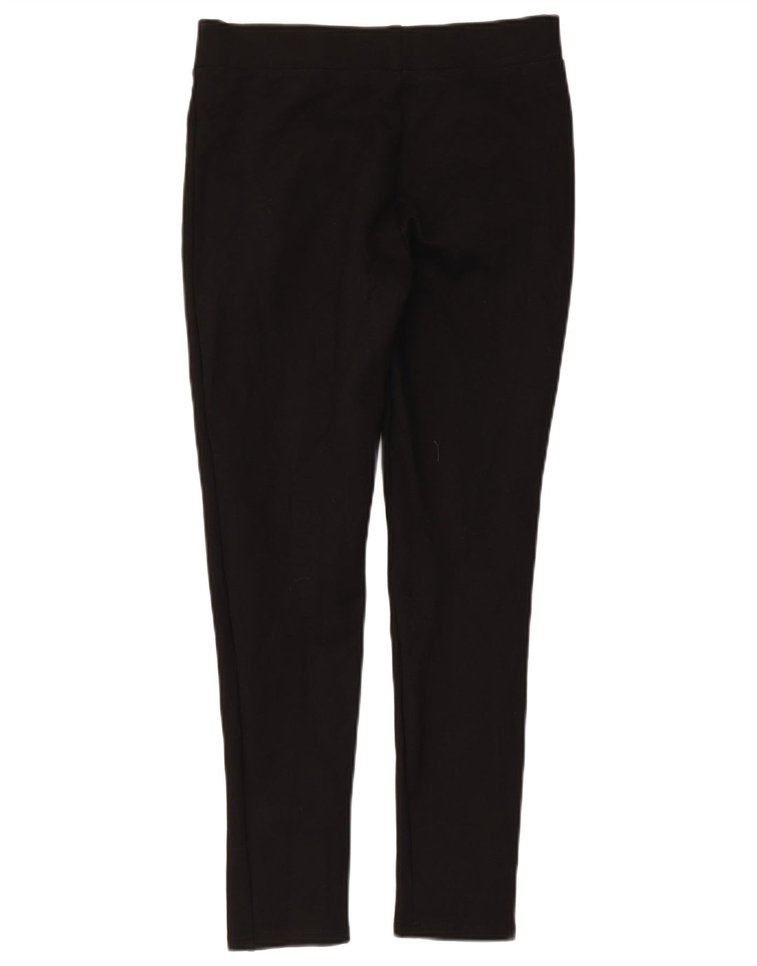 Zara Femme Pantalon Court Slim Moyen W28 L25 Viscose Noir