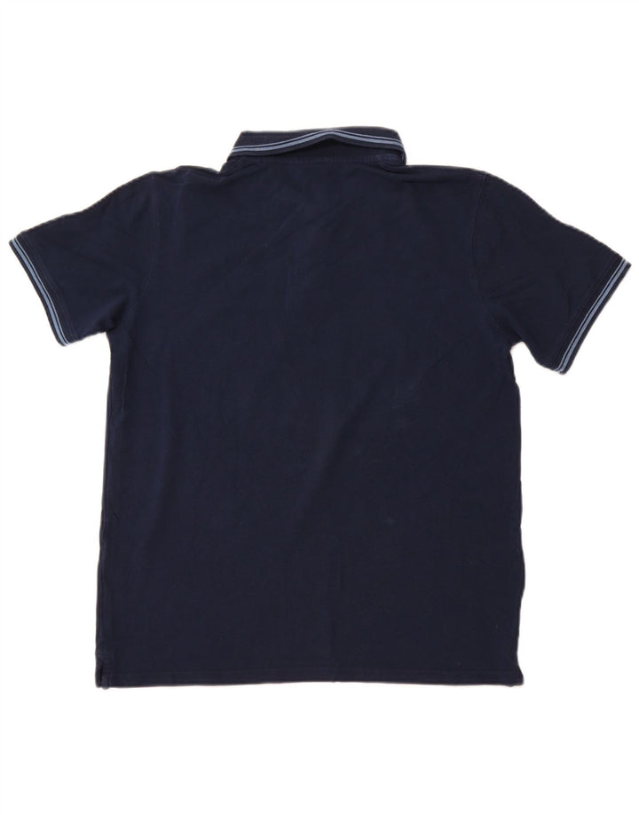 CARRERA Polo Homme Large Bleu Marine Coton