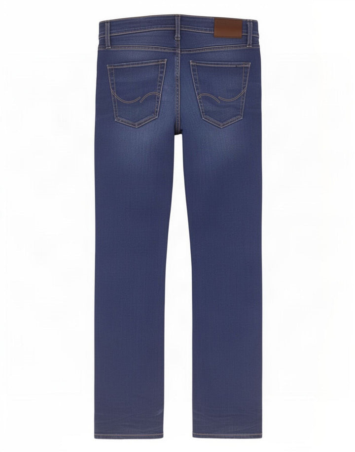 Jack & Jones Jean Droit W34 L32 Homme Bleu