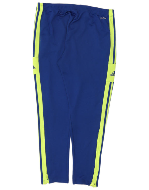 Adidas Pantalon de survêtement Aeroready pour homme XL Bleu Colorblock Polyester