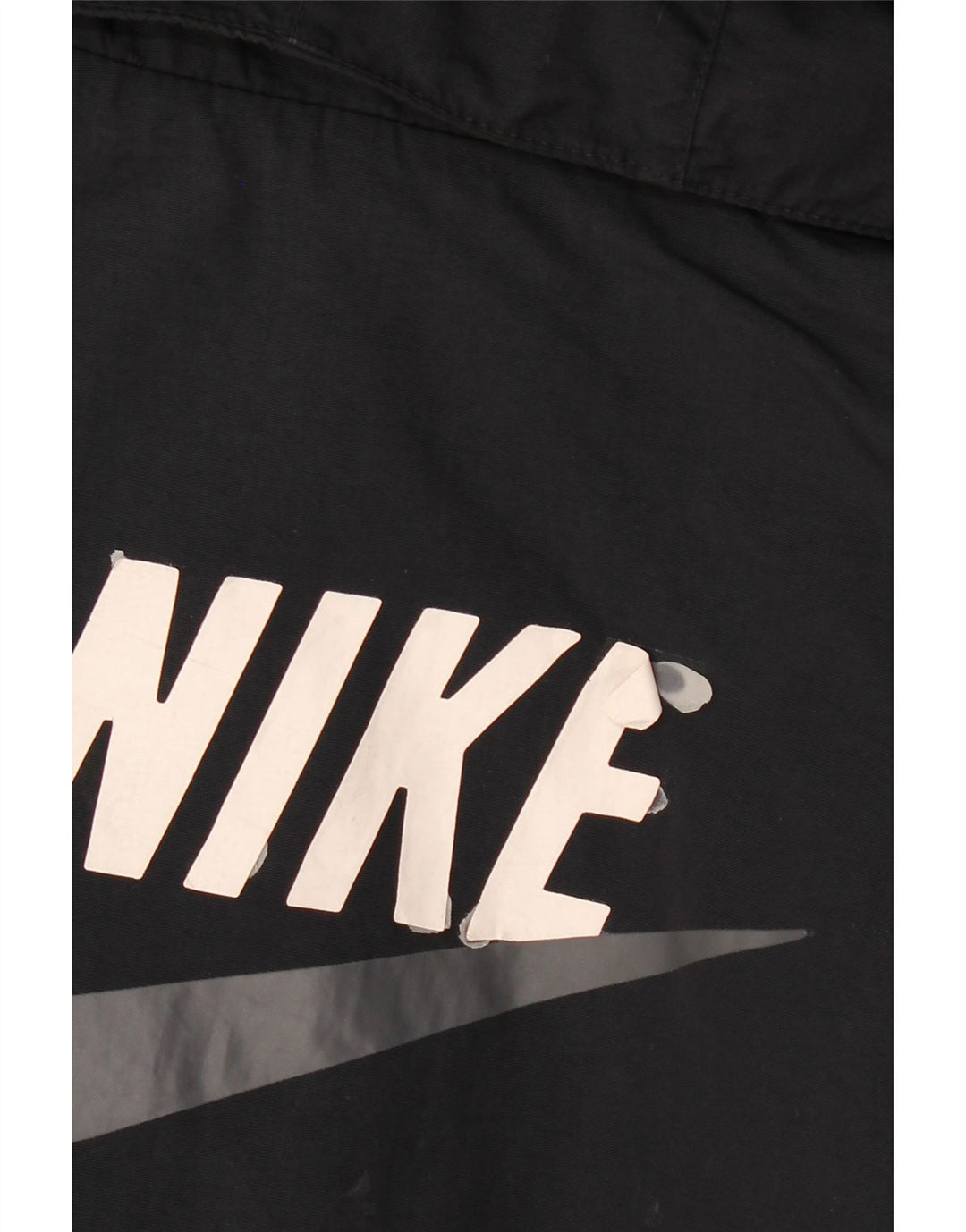Nike Veste coupe-vent à capuche pour garçon 12-13 ans Large Noir Nylon