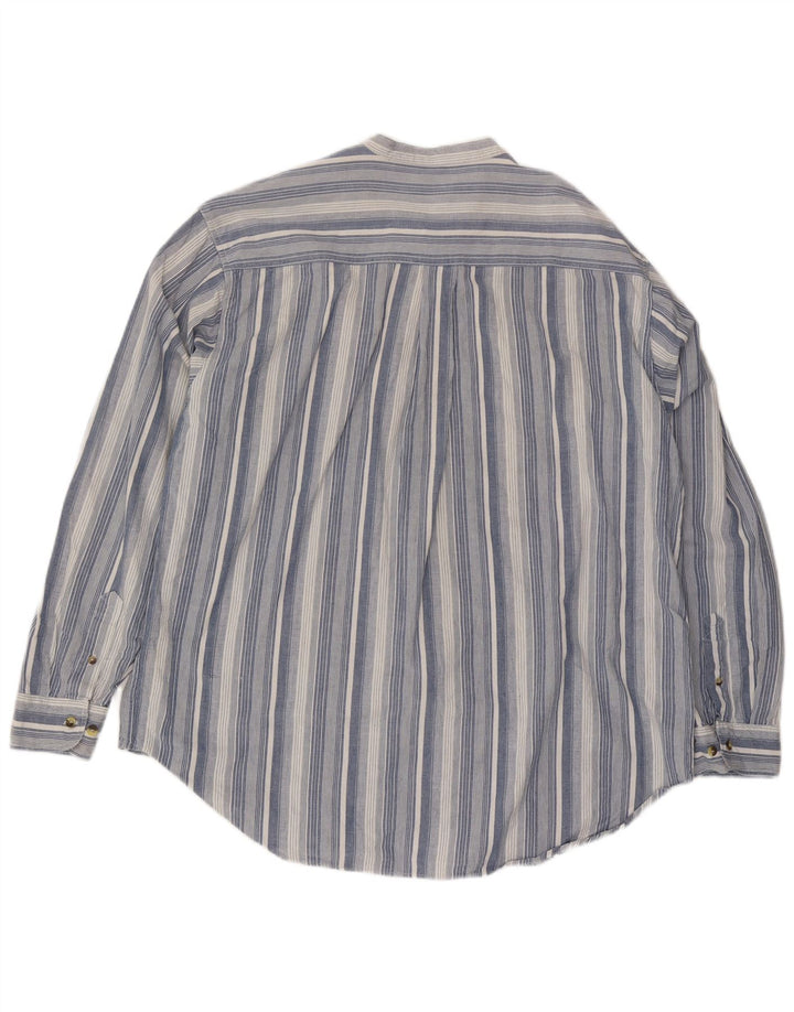 St. Bernard Chemise Homme XL Bleu Rayé Coton