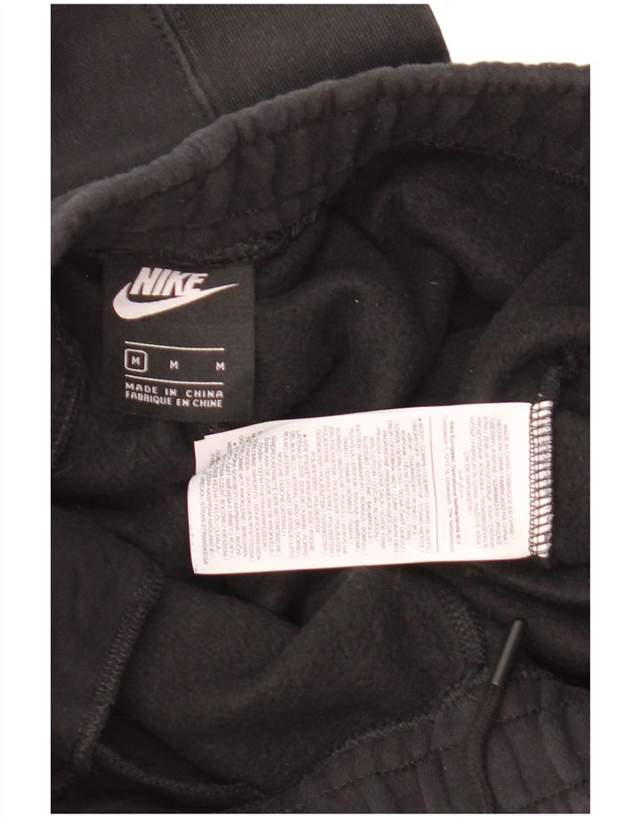 Nike Pantalon de survêtement graphique pour homme en coton noir moyen