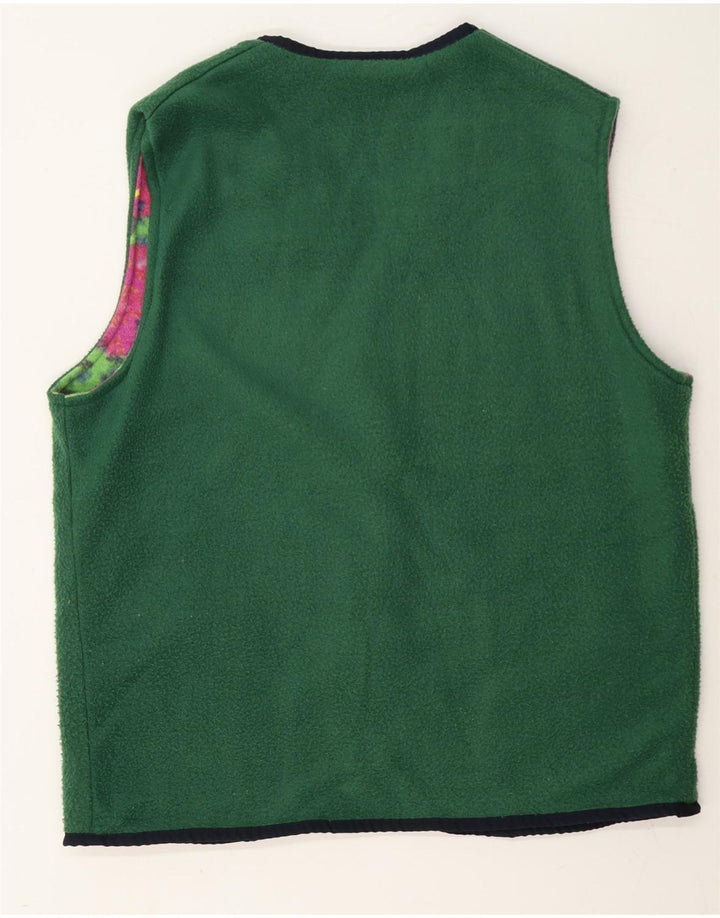 Rifle Gilet polaire réversible pour homme UK 40 Grand patchwork multicolore