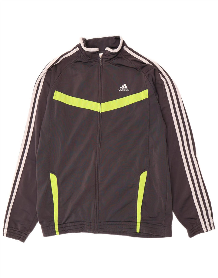 ADIDAS Veste de Survêtement Homme Gris Moyen Colourblock