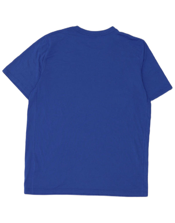 Nike Hommes Blue Devils Baseball Graphique T-Shirt Haut Large Polyester
