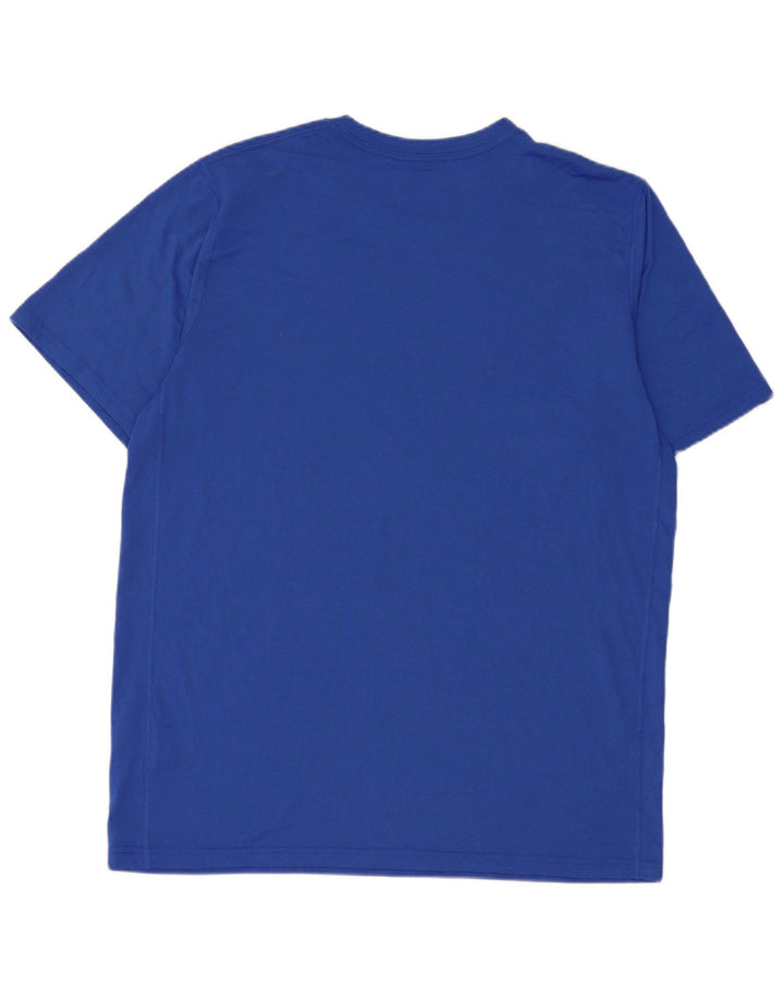 Nike Hommes Blue Devils Baseball Graphique T-Shirt Haut Large Polyester