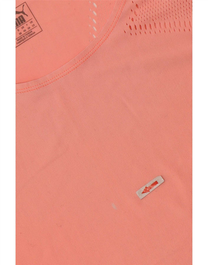 Puma T-shirt pour femme UK 10 Small Orange
