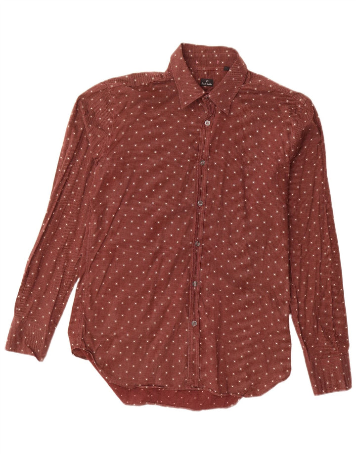 PAUL SMITH Chemise Homme Rouge Moyen Taché