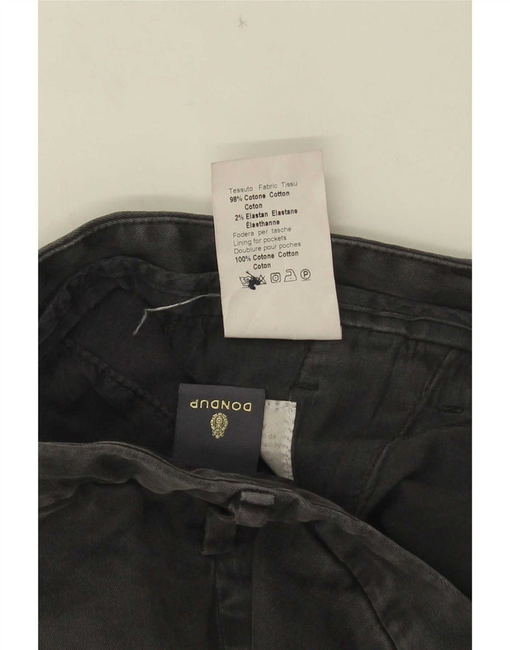 Dondup Pantalon Chino Slim Homme W36 L31 Gris Coton