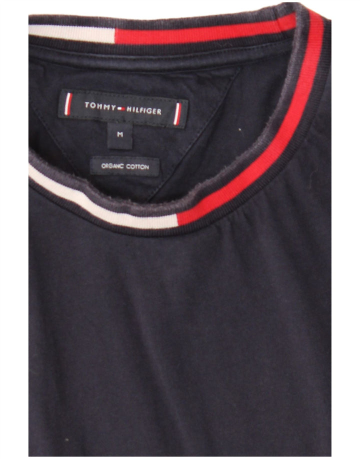 TOMMY HILFIGER T-Shirt Homme Bleu Marine Moyen Coton