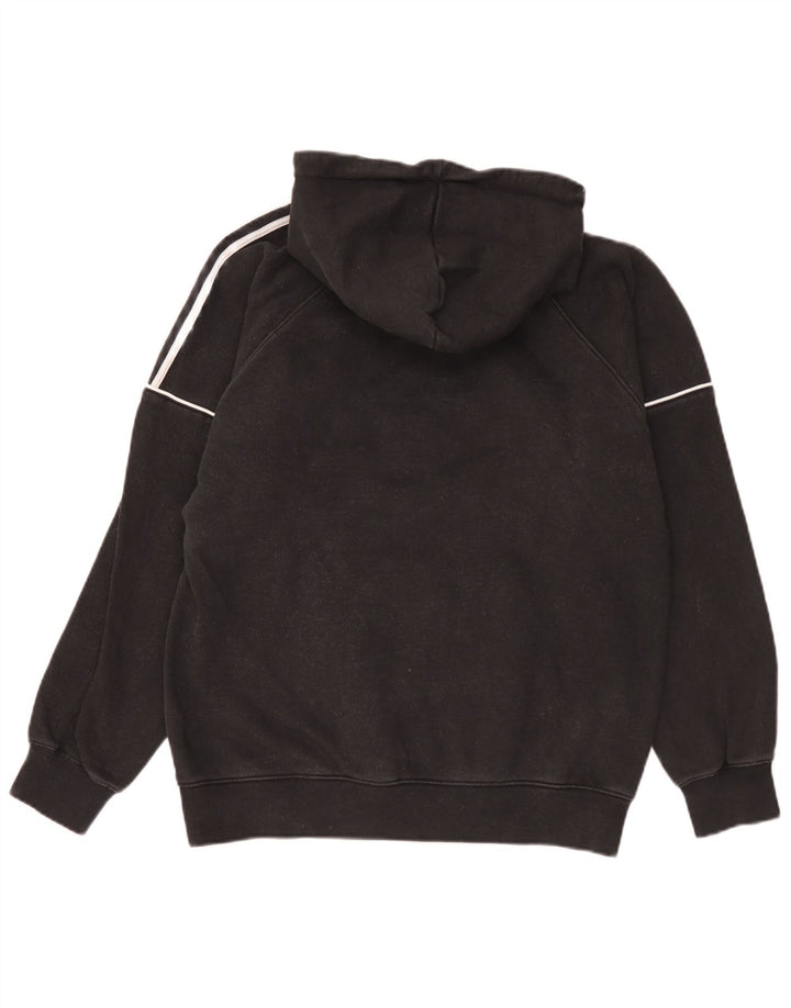 Adidas Pull à capuche pour homme en coton noir moyen