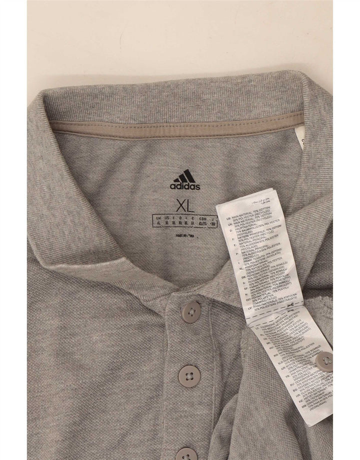 Adidas Polo Homme XL Gris Coton