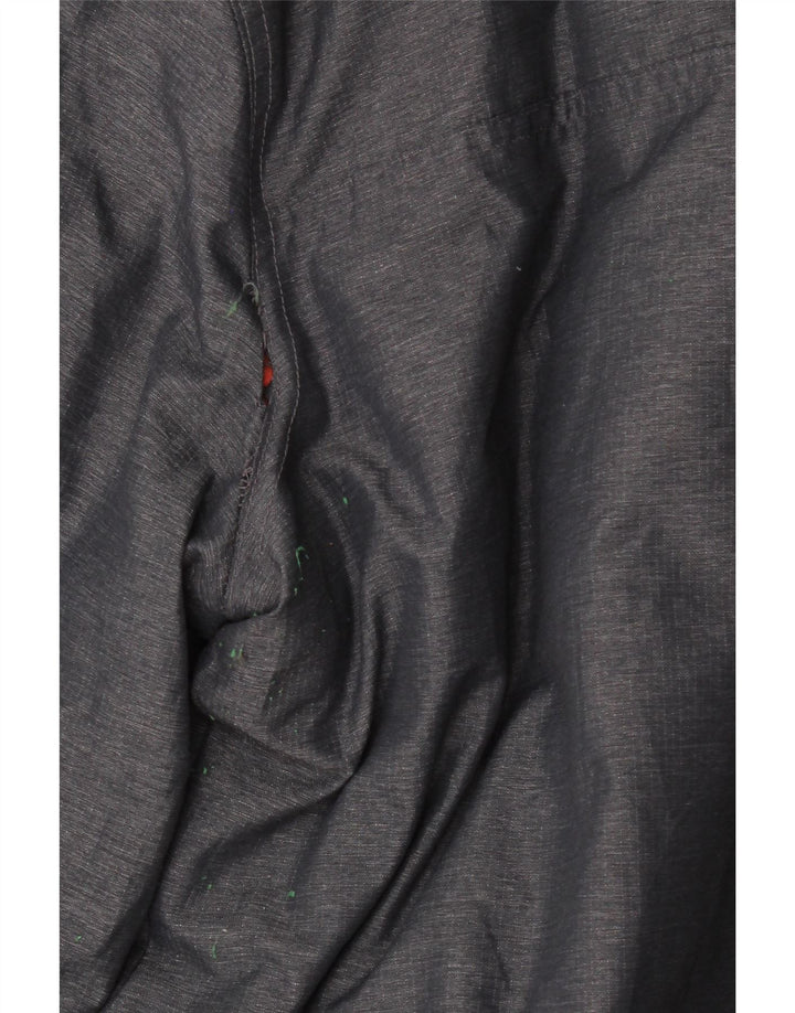 Superdry Veste coupe-vent à capuche Windcheater pour femme UK 16 Large Gris