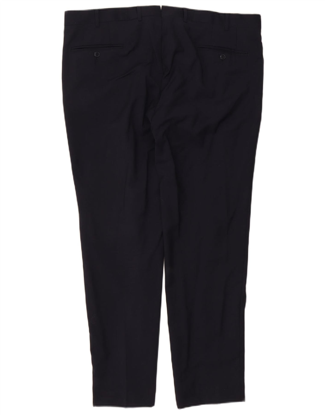 Pantalon de costume slim vintage pour homme W40 L30 Bleu marine